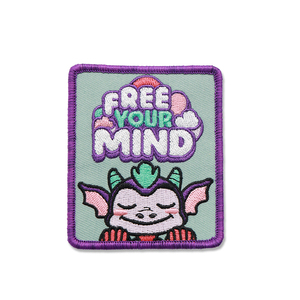 Hot Selling Cute Character Design Embroidered Patch Square Shape Patches for Clothing Custom Accessories - Product Image 1