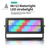 AICPOSE Prix de gros Lumière stroboscopique LED RGBW étanche Contrôle DMX512 IP65 Lumière de scène stroboscopique