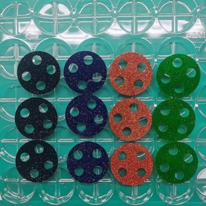 Aventurine màu xanh sa thạch trống đồng hồ quay số tấm biểu tượng tùy chỉnh nh35 9015 SW200 8215 2824 bầu trời đầy sao Đồng hồ mặt đồng hồ - Product Image 2