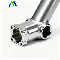 Cabezal de conversión de bicicleta de montaña eléctrica de fresado CNC, piezas de accesorios de bicicleta de torneado CNC de aluminio y cobre