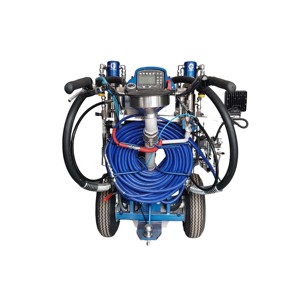 Equipo de Marcado Vial con Pintura Fría sin Aire de la <span class=keywords><strong>Mejor</strong></span> Calidad, Bomba Doble, Cuatro Pistolas de Pulverización, Sistema Láser - Product Image 5