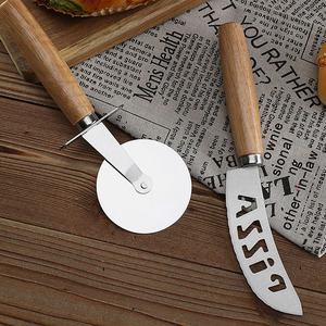 Cortador de <span class=keywords><strong>Pizza</strong></span> de Acero Inoxidable con Diseño Mini y Logotipo Personalizado para Pizzas Pequeñas y Aperitivos, Juego de Cuchillos para <span class=keywords><strong>Pizza</strong></span> y Pan - Product Image 5