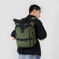 Sac à dos multifonctionnel décontracté pour le sport, sac à dos de randonnée extensible unisexe, organisateur de week-end, sac de voyage en nylon imperméable