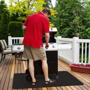 <span class=keywords><strong>Protector</strong></span> de cubierta para parrilla al aire libre, resistente al fuego, alfombrilla para <span class=keywords><strong>chimenea</strong></span>, alfombrillas para barbacoa, alfombrillas para parrilla - Product Image 5