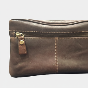 Leather <b>Travel</b> <b>Toiletry</b> Women Cosmetic <b>Bag</b> Factory Custom Premium Fashion Logo - Product Image 1