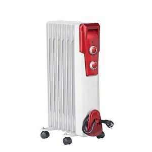 Calentador de habitación eléctrico a precio barato de fábrica, calentador de aceite para el hogar, radiador eléctrico lleno de aceite, 9 aletas, 11 aletas, 13 aletas, 15 aletas - Product Image 1