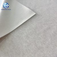 Tissu composite double couche 3% laine 4% acétate 61% polyester 32% viscose absorbant l'humidité respirant résistant aux plis doux