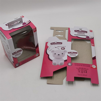 Carpeta Plegable Premium Ecológica con Forro de Esponja, Materiales Reciclados, Laminado Mate y Ventana Transparente para Niños con Luz Nocturna