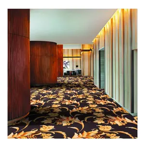 Kaili commerciale Jacquard tappeto tessuto di lusso Hotel sala da ballo da parete resistente alle macchie modello personalizzato poliestere PP