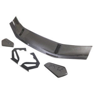 Para <span class=keywords><strong>Porsche</strong></span> 718 981 solo Venta caliente estilo C apariencia actualización parachoques lateral labio C estilo Real fibra de carbono falda lateral marca - Product Image 2