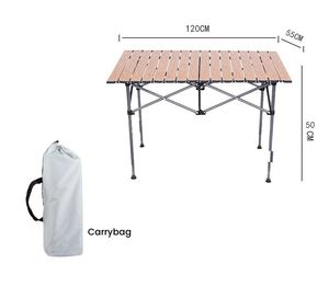 Coréen 120cm 150cm <span class=keywords><strong>pas</strong></span> <span class=keywords><strong>cher</strong></span> grande <span class=keywords><strong>valise</strong></span> en acier au carbone Tube inoxydable Camping <span class=keywords><strong>Table</strong></span> pliante pour salle à manger barbecue - Product Image 4