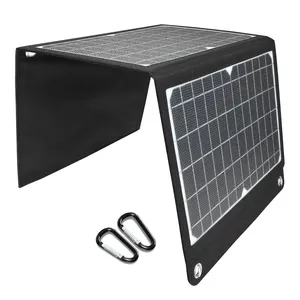 Schnell ladung Tragbare ETFE-Falt solarmodule 15W Mono Faltbares Solar ladegerät für Handy Power Bank