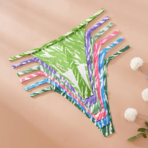 Tanga de Cintura Baja para Mujer, Sexy, de Alta Calidad, de Seda de Hielo No Tejida, Transpirable, Sin Costuras, con Efecto Levanta Glúteos y Camuflaje - Product Image 1