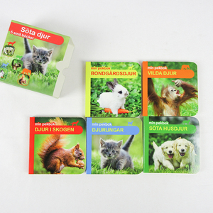 Chat personnalisé coloré Livre imprimé en papier couché à couverture rigide pour enfants Ensemble pour l'éducation <span class=keywords><strong>des</strong></span> enfants - Product Image 4
