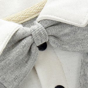 Nuevo Mono de Moda de Algodón de Manga Larga con Lazo para Bebé Niño, Ropa de Fiesta para Bebés - Product Image 3