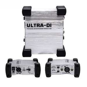 Boîtier DI Actif Professionnel de Haute Qualité avec Batterie Rechargeable et Alimentation Phantom pour Émulation d'Enceinte de Guitare Son Surround - <span class=keywords><strong>Di100</strong></span> - Product Image 1