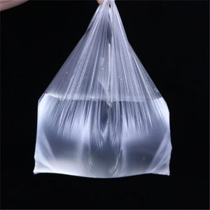Rouleau de stockage de t-shirt en plastique Transparent, emballage alimentaire <span class=keywords><strong>Pla</strong></span> personnalisé écologique Shopping sacs bioplastiques - Product Image 3