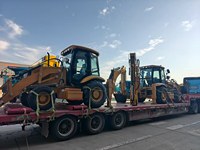 Shambo 388T Backhoe Loader 8.5Ton 115HP 125HP  Alat Terpadu Excavator Wheel Loader Hidrolik
