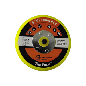 Tak Yuen 5 Inch Sanding <b>Pad</b> Professional Dual Action Orbital <b>Pad</b> For Die Grinder Furniture Automotive Metal Polishing - Product Image 1