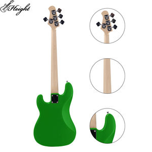 ชุดกีตาร์เบสไฟฟ้า MSPB01-GN แบบกำหนดเอง <span class=keywords><strong>4</strong></span> <span class=keywords><strong>สาย</strong></span> รองรับการปรับแต่งความสูงของกีตาร์ - Product Image 4