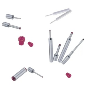 Accessoires pour machine à bobiner : Aiguilles de guidage de fil, Buse en carbure de tungstène usinée CNC, Dureté HRA9.0, Type rubis - Product Image 2