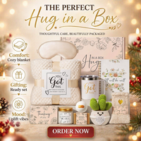 Panier-cadeau de spa de luxe personnalisé, coffret de soins pour soulager le stress, cadeau personnalisé pour Noël et les occasions d'anniversaire