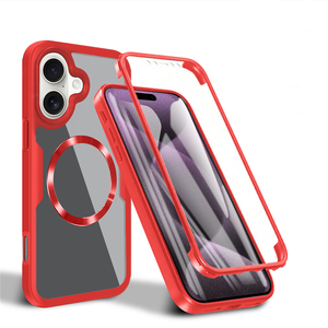 for <b>iphone</b> 17 pro max phone case full cover mag 360 degree,for <b>iphone</b> 17 pro max case front and back - Product Image 1