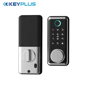 Keyplus Home Security SmartLife APP TTlock Tuya BT Keyless Smart Door Lock Digital Fingerprint Smart Deadbolt Lock
