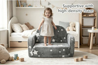Matelas de sol convertible moderne et personnalisé pour chambre d'enfant et salon, ensemble canapé-lit avec rangement