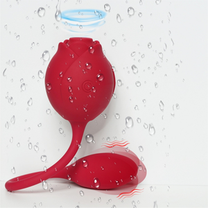IPX7防水大人のおもちゃ6/15モデルローズバイブレーター吸引クリトリス刺激装置 - Product Image 5