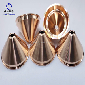 Pièces de rechange pour <span class=keywords><strong>découpe</strong></span> <span class=keywords><strong>plasma</strong></span> HYPERTHERMS HPR260/130 : Capuchon de protection, bouclier, électrode, buse, anneau tourbillonnant - Product Image 1