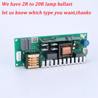 Piezas de repuesto para luz de escenario Beam 20R 380W Balasto de lámpara para cabeza móvil Sharpy Beam Light