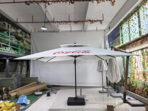<b>Outdoor</b> Roman <b>umbrella</b>, large side-post hanging <b>umbrella</b>, cantilevered sunshade <b>umbrella</b> - Product Image 5