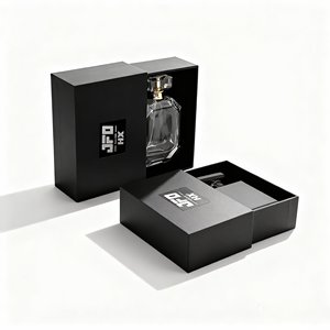 Boîte d'emballage <span class=keywords><strong>de</strong></span> <span class=keywords><strong>parfum</strong></span> à tiroir coulissant rigide noir avec <span class=keywords><strong>logo</strong></span> personnalisé, boîte cadeau en papier <span class=keywords><strong>de</strong></span> <span class=keywords><strong>luxe</strong></span> pour flacon <span class=keywords><strong>de</strong></span> <span class=keywords><strong>parfum</strong></span> - Product Image 1