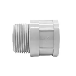 Electrical fitting PVC Conduit Gland for UL Listed 3/4" Schedule 40 PVC Conduit from Suppliers-LeDES for Terminal Male Adapter