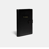 Classeur A5 personnalisé en cuir PU à fermeture magnétique rechargeable avec disque relié à la planification personnelle Couverture de cahier à feuilles mobiles