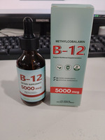 OEM ODM Complexe de Vitamine B12 en Gouttes Liquides Orales 60ml 5000mcg Complément Énergétique et de Soutien Immunitaire