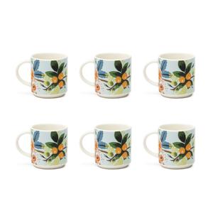 Set di 6 Tazze da Caffè Excelsa 10 Cl in Porcellana Multicolore - Product Image 2