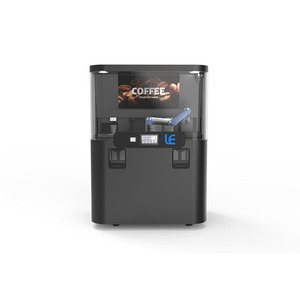Máquina Expendedora de Café Robótica, Kiosco Automático de Hielo con Pantalla Táctil, Robot de Arte Cafetero con Pantalla Táctil, Automatización sin Personal - Product Image 3