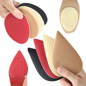 Coussinets de protection auto-adhésifs en silicone antidérapants pour semelles, texture ondulée, réduction du <span class=keywords><strong>bruit</strong></span>, résistants à l'usure, pour talons hauts et avant-pieds - Product Image 6