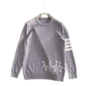 Col pour homme en jacquard polyester-coton épais et très élastique, style identique au modèle de boutique haut de gamme, collection automne/hiver 2025, tricoté. - Product Image 5