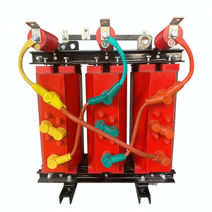 Transformateur sec triphasé SCB12-100 Dyn11 à enroulement en cuivre 10kV vers 400V, refroidissement AF pour station de métro, construction en résine coulée - Product Image 2