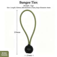 Attaches élastiques pour balles, cordes élastiques pour camping en extérieur, sangles de fixation pour tentes, cordons élastiques pour bagages de voyage et rangement