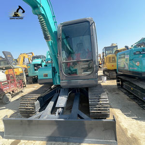 Proveedor Global de Equipos de Minería y Construcción de Alta Resistencia, Excavadora Usada KOBELCO SK75 para Instalación de Servicios Públicos - Product Image 4