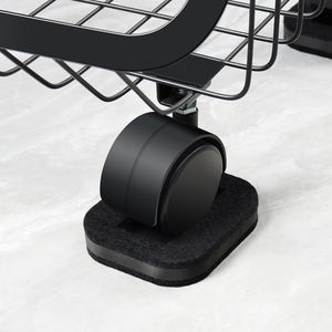 Couvercles <span class=keywords><strong>de</strong></span> jambes <span class=keywords><strong>de</strong></span> meuble carrés, noir, dure, excellente qualité, protège les sols en bois <span class=keywords><strong>dur</strong></span>, 1 pièce - Product Image 5