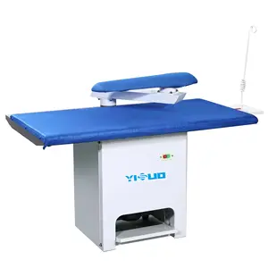 YS-B3 automatic foot jog switch ironing table rocker suction vacuum ironing board with tube and iron