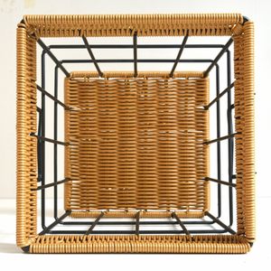 Cesti da cucina in <span class=keywords><strong>vimini</strong></span> per servire frutta e <span class=keywords><strong>pane</strong></span> in tessuto rotondo in Rattan - Product Image 6