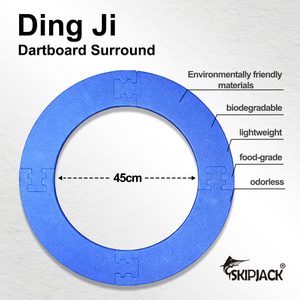 SKIPJACK <span class=keywords><strong>Protection</strong></span> Murale Professionnelle pour Cible <span class=keywords><strong>de</strong></span> Fléchettes EPU 455/670mm 35mm d'Épaisseur Double Face Haute Résilience - Product Image 3