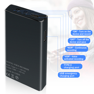 Qzt Ghi Âm Bút Dài Chờ Ngân Hàng Điện Một Nút Ghi Âm Văn Phòng Kinh Doanh Ghi Âm - Product Image 3