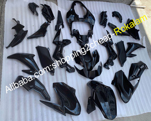 Kit carrosserie Pour <span class=keywords><strong>Kawasaki</strong></span> Z900 2017 <span class=keywords><strong>2018</strong></span> 2019 <span class=keywords><strong>Z</strong></span> <span class=keywords><strong>900</strong></span> 17 18 19 Noir Carrosserie De Carénage De Moto - Product Image 3